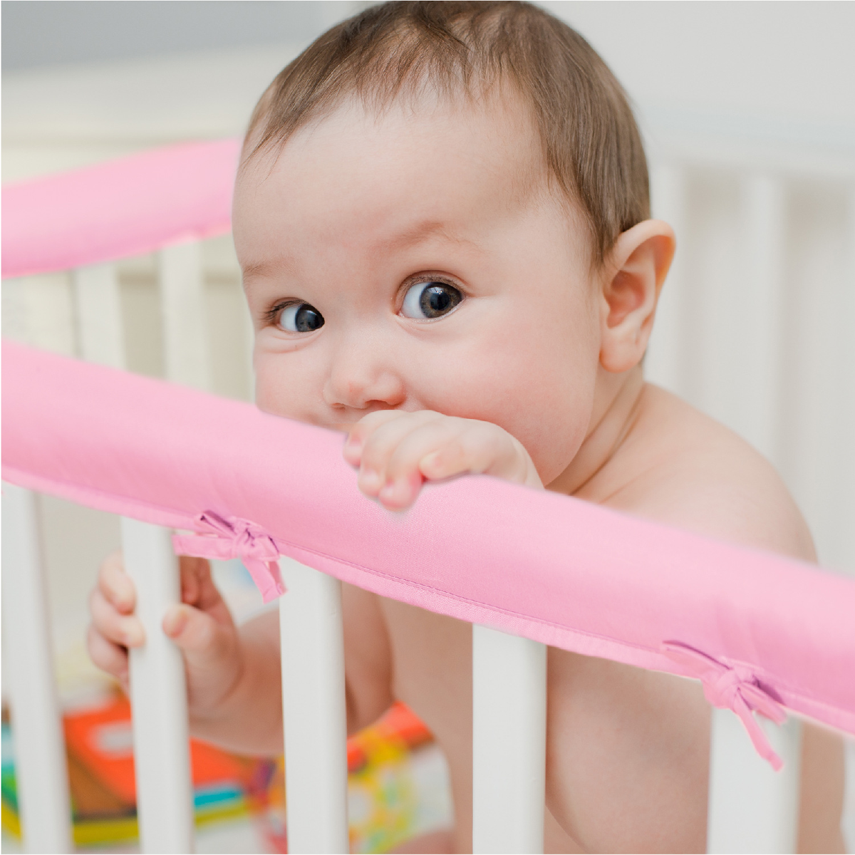Fleece Crib Rail Covers