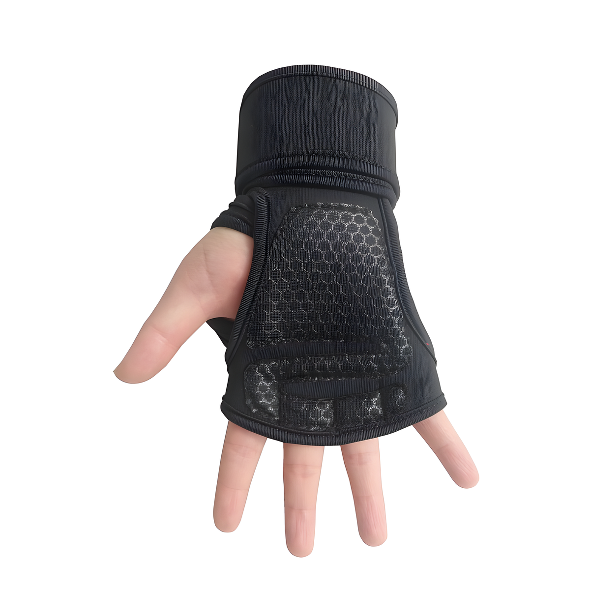 Palm-Padded Half-Finger Workout Gloves