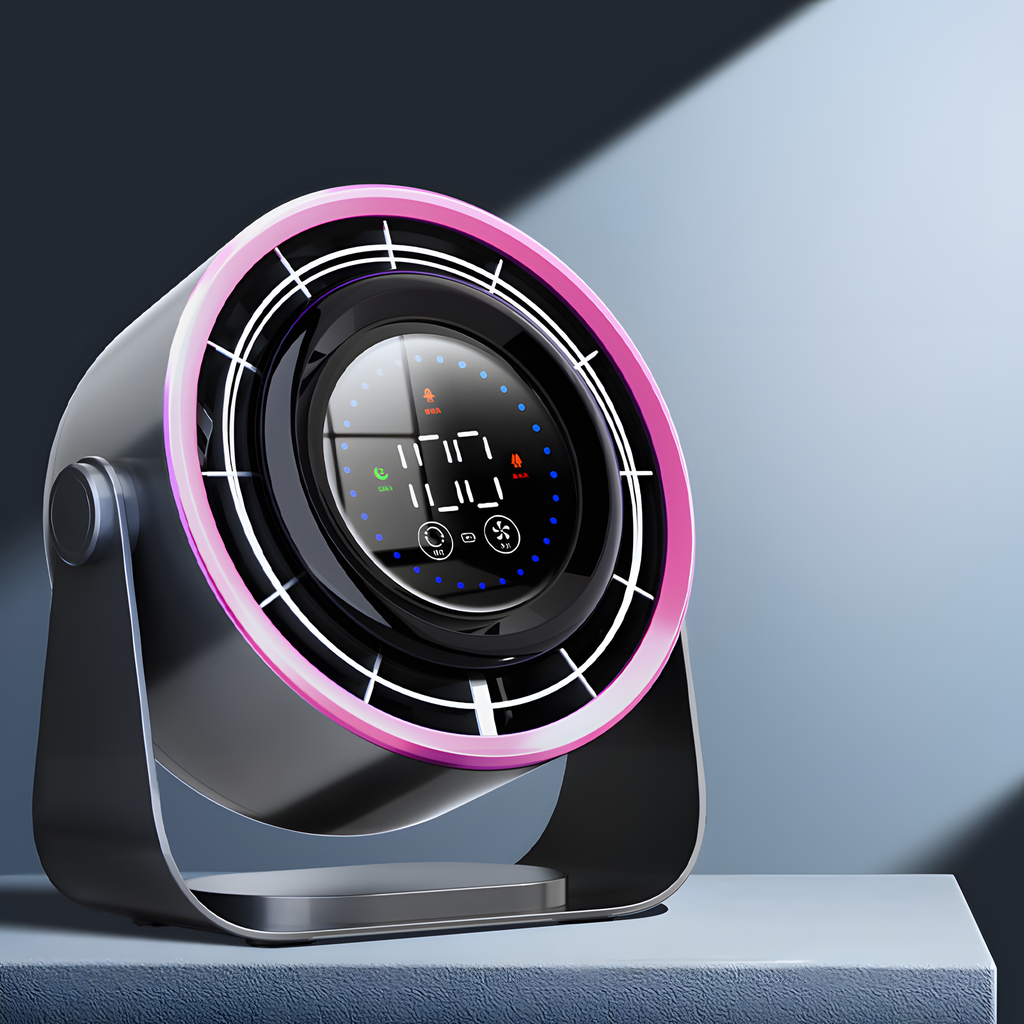 Rechargeable Wall-Mount Desk Fan