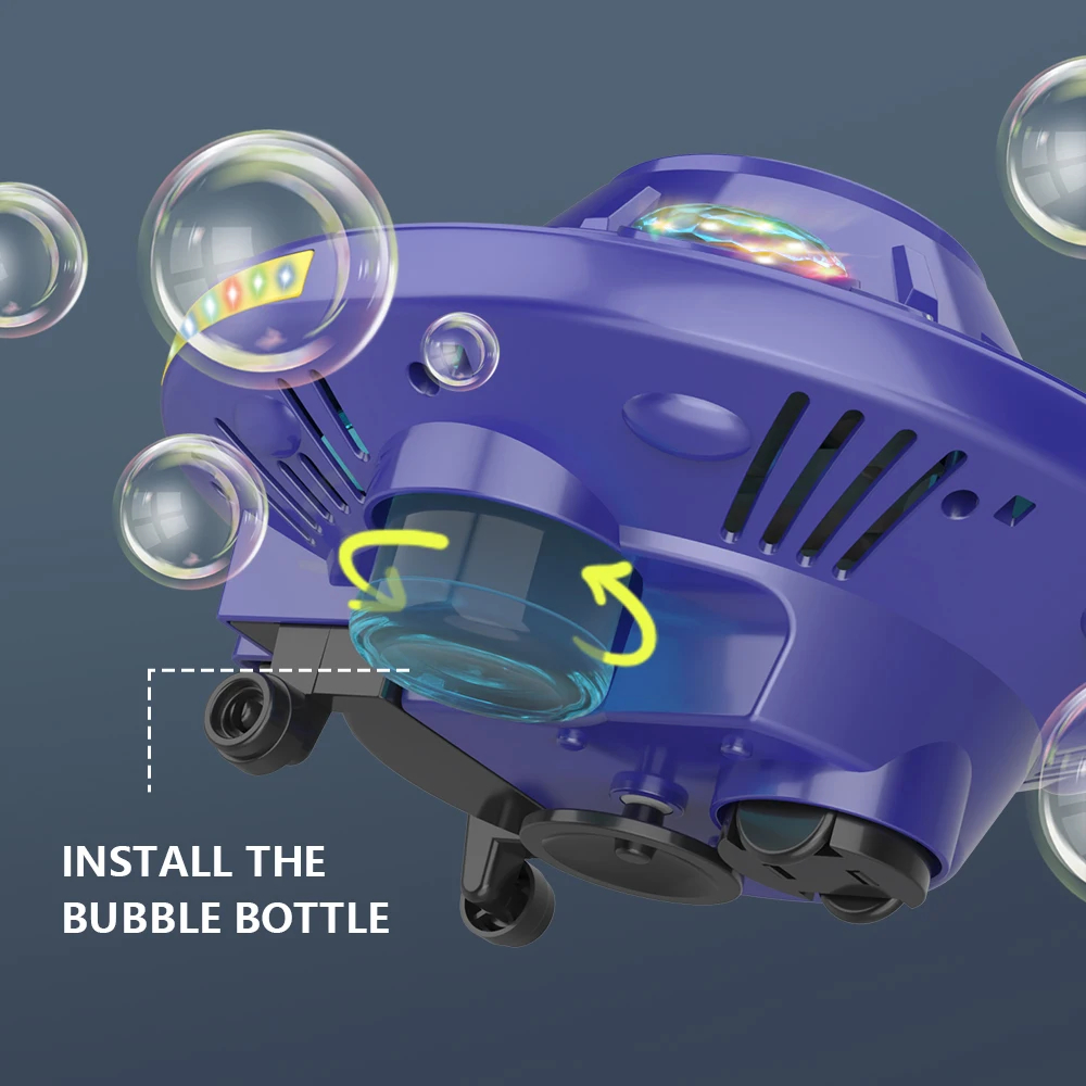 Flying Saucer Bubble Machine