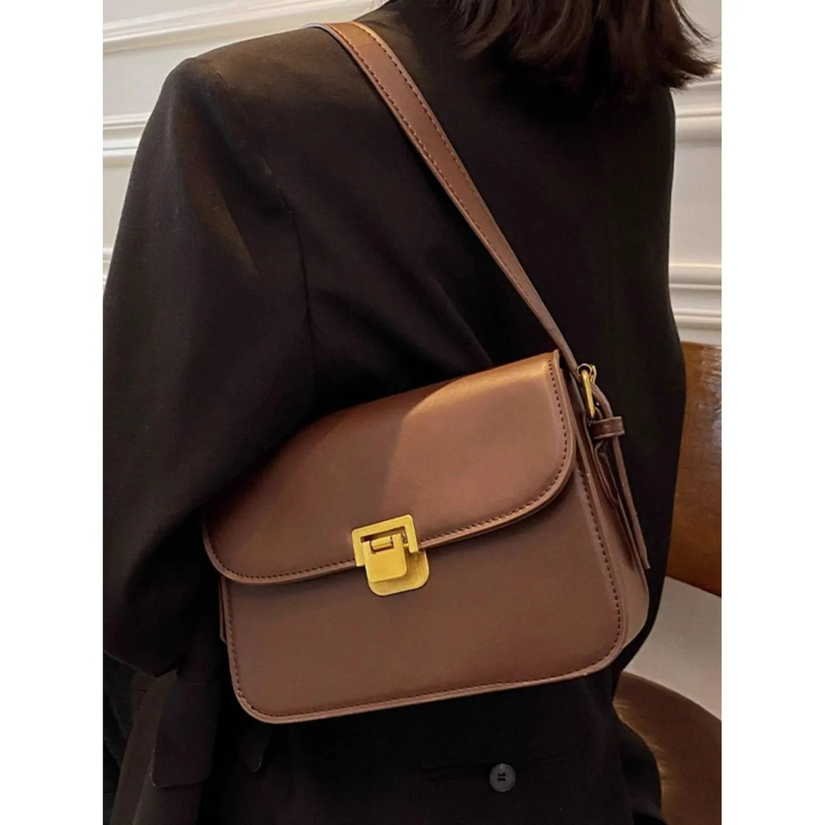 Structured Small Crossbody Bag