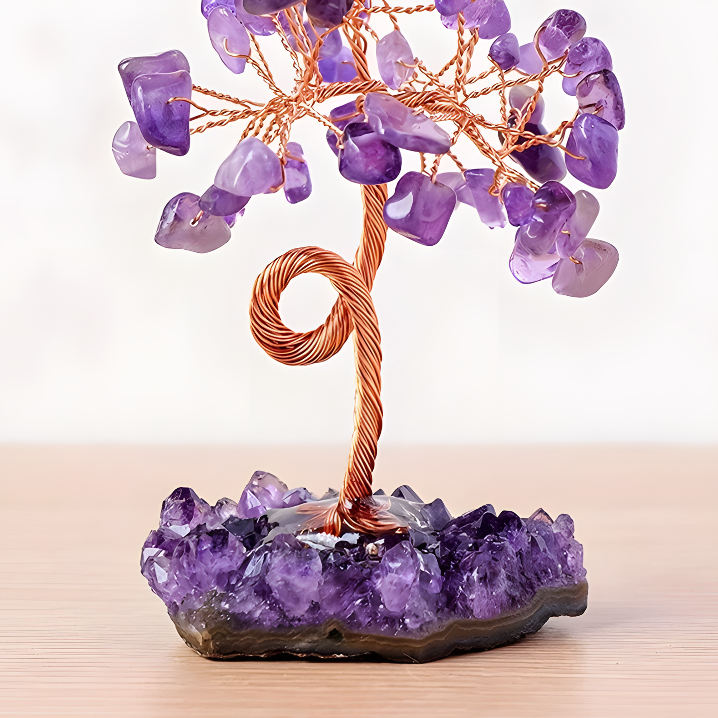 Amethyst Crystal Money Tree