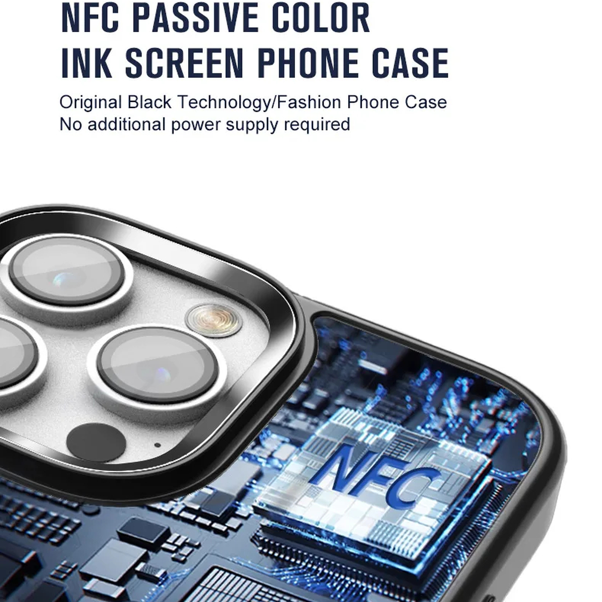 NFC E-Ink Display Phone Case
