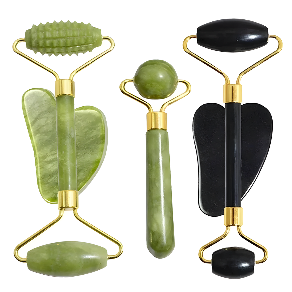 Jade Roller and Gua Sha Set
