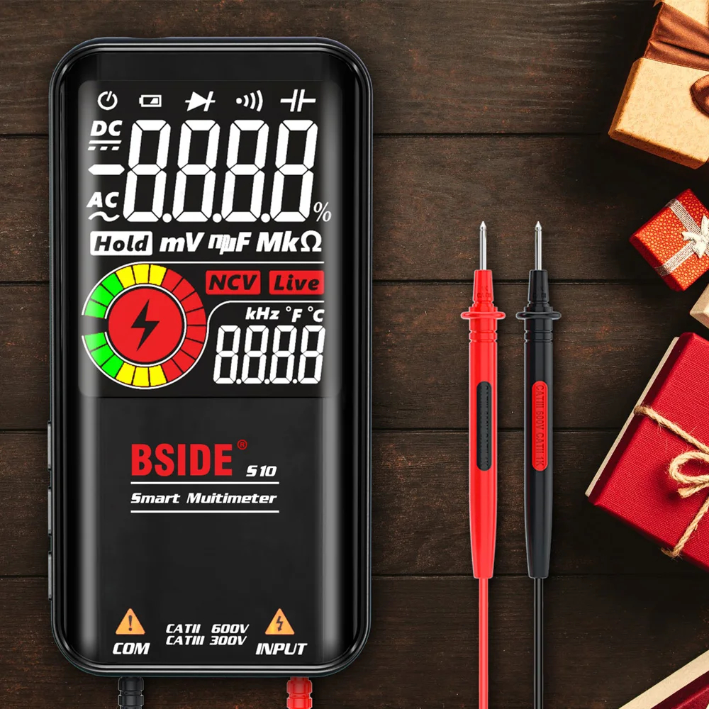 Smart Digital Multimeter with Color Display