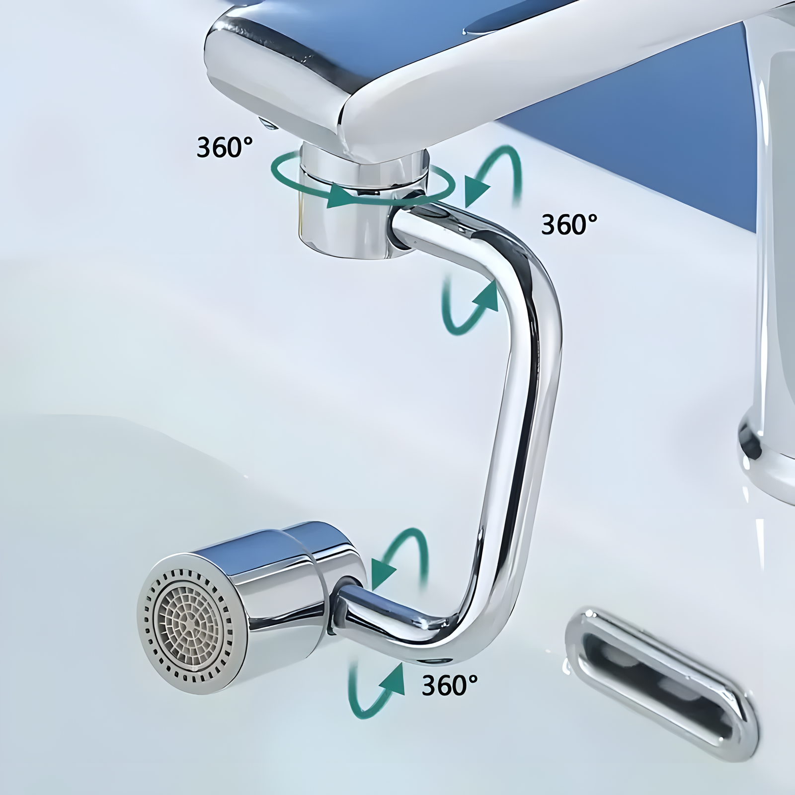 Rotating Faucet Extender