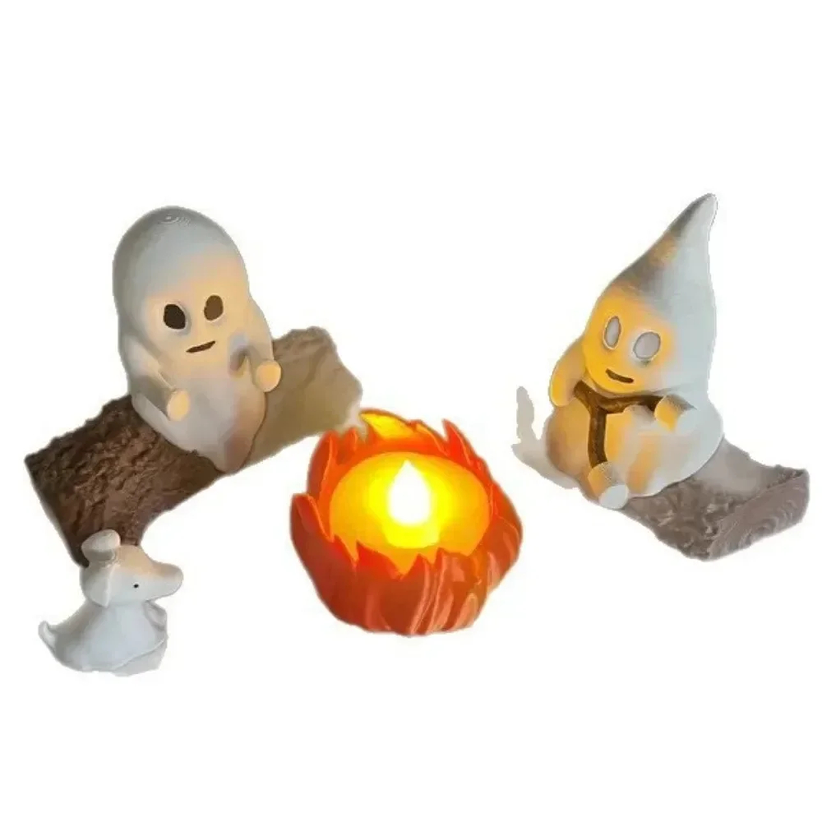 Light-Up Halloween Ghost Decor