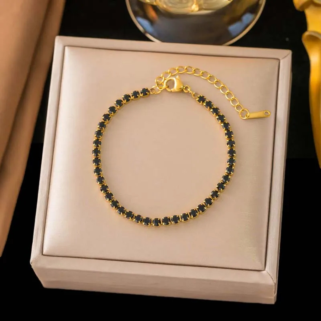 Beaded Color Accent Bracelet