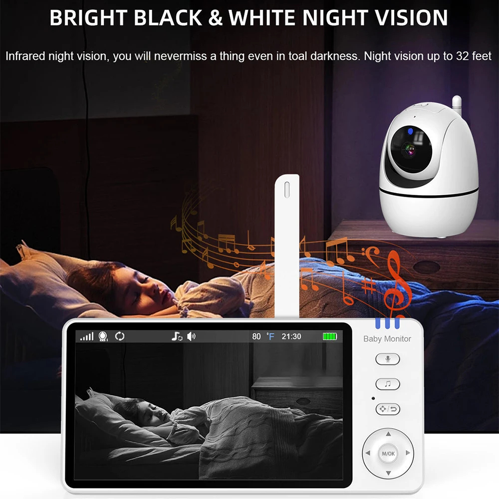 5 inch Baby Monitor