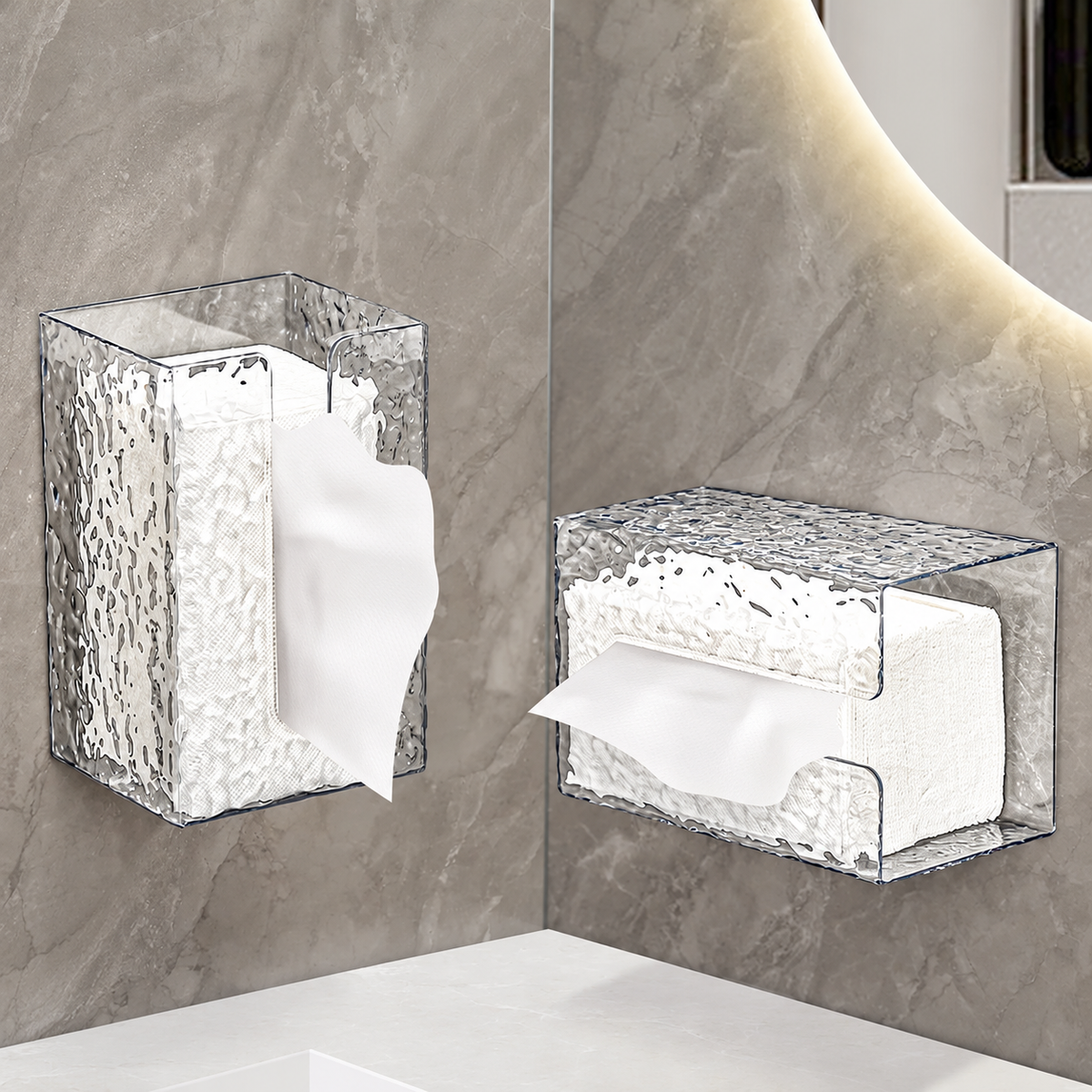 Ripple Tissue Box