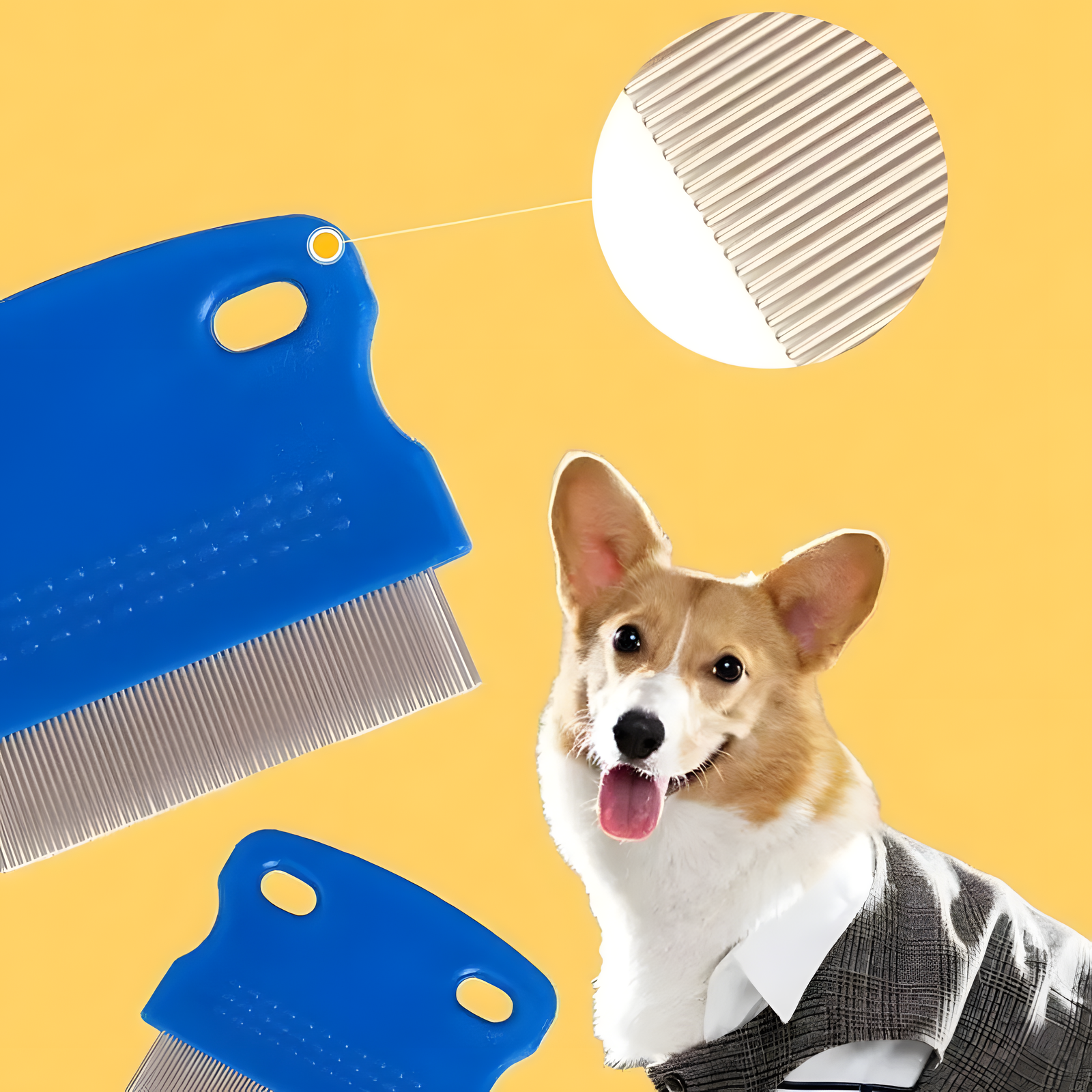 Pet Grooming Comb Set