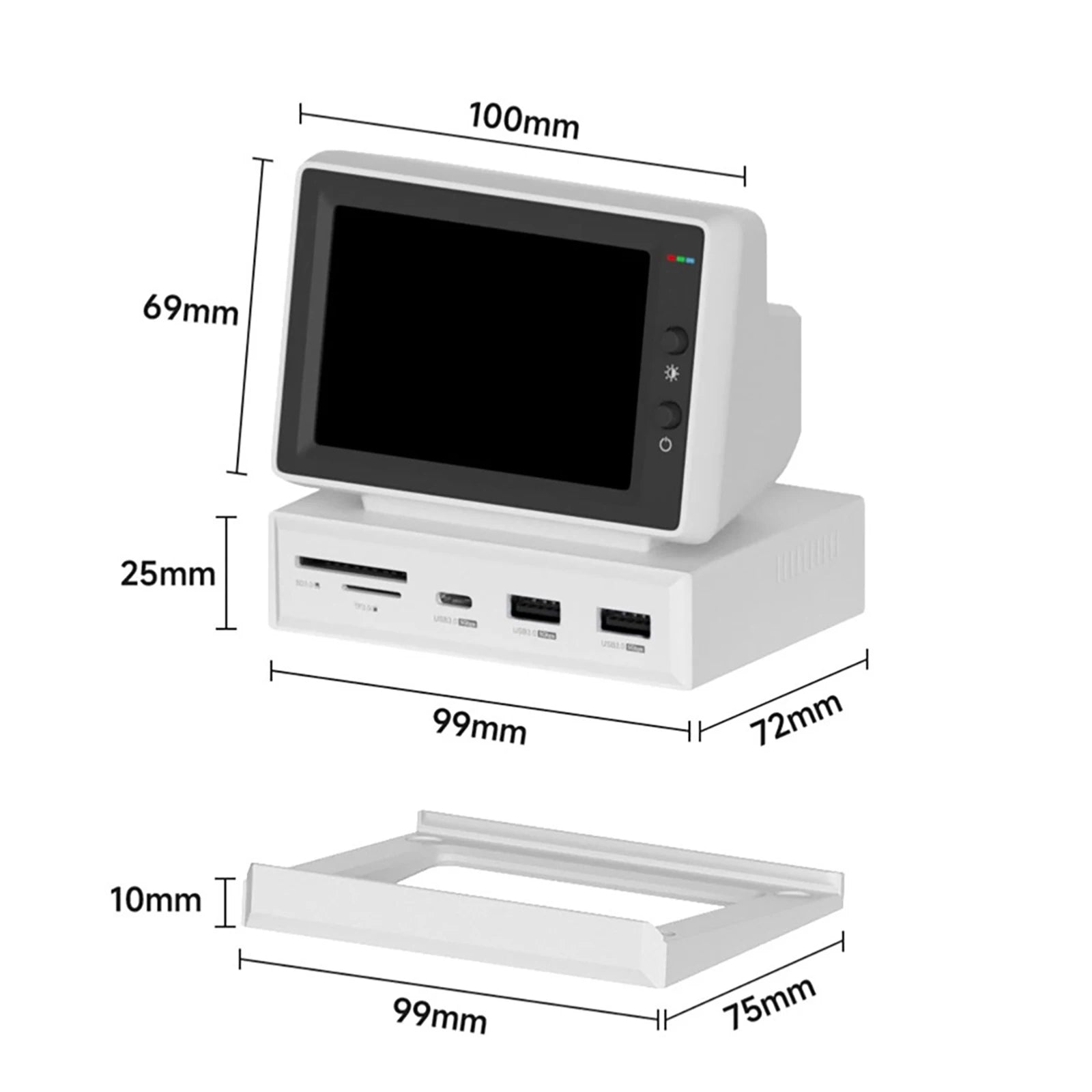 3,5-Zoll-Mini-Monitor