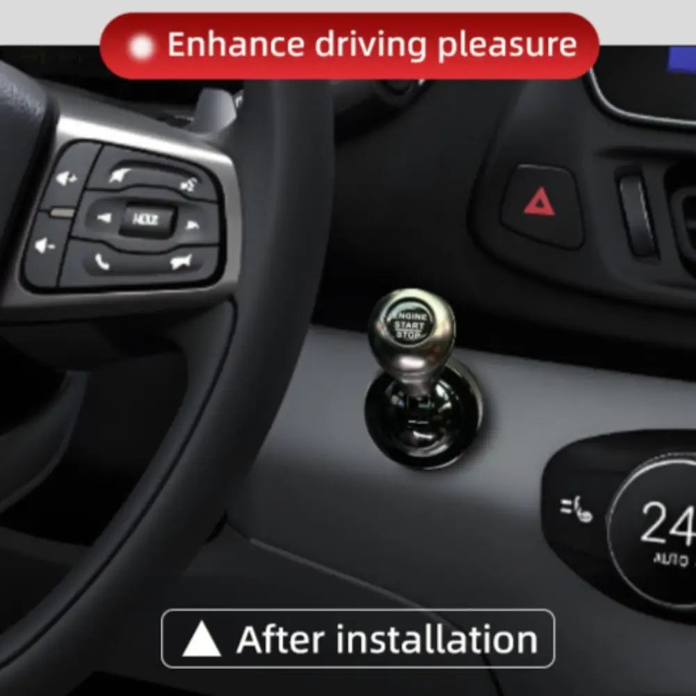 Car Push Start Button Cover