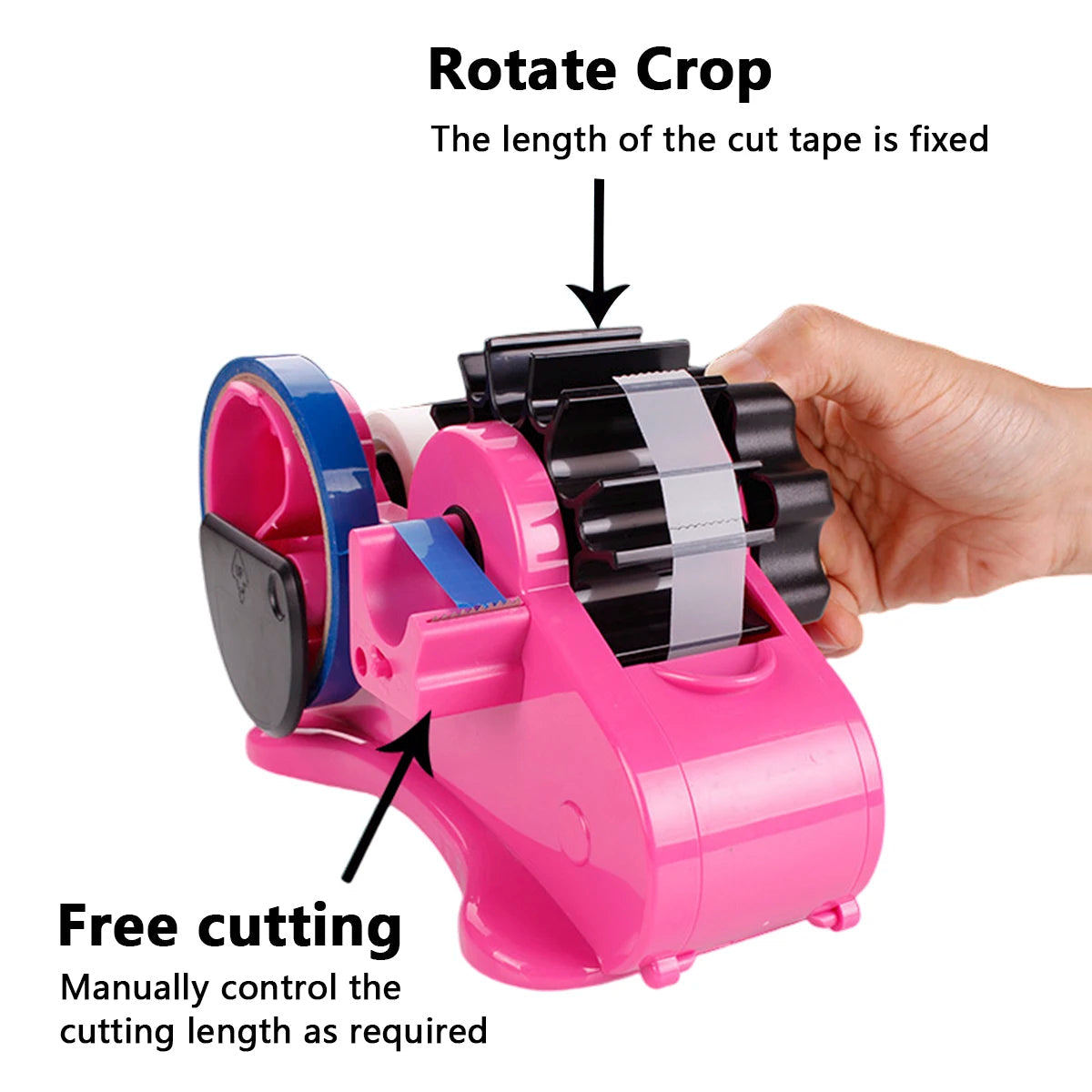 Semi-Automatic Tape Dispenser