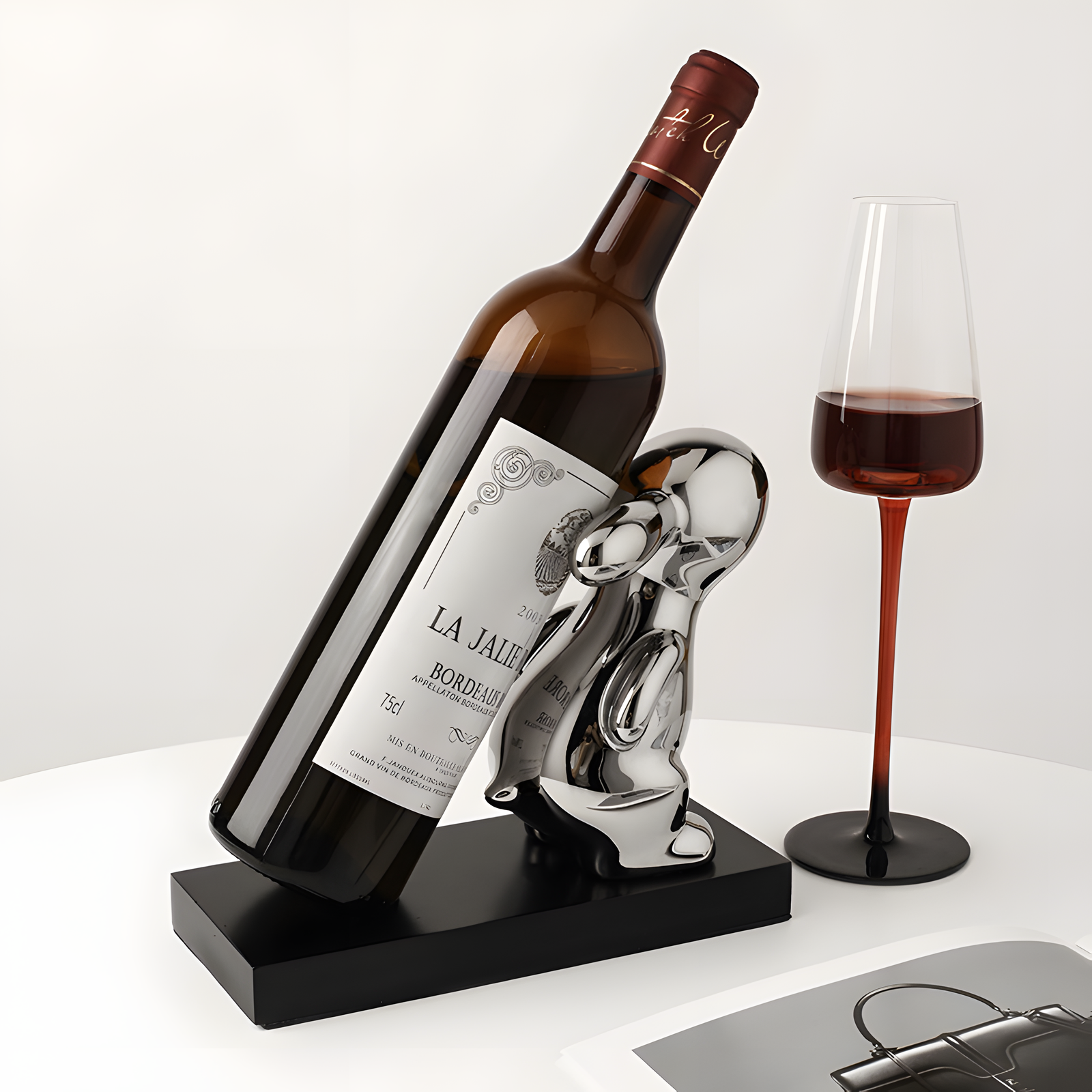 Rabbit Ceramic Wine Rack