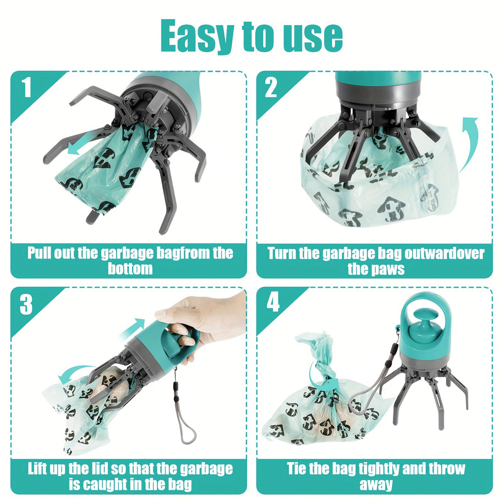 6 Claw Dog Poop Scooper