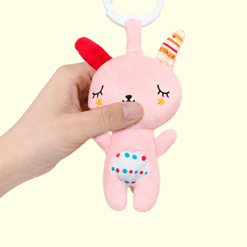 Animal Hanging Baby Rattle