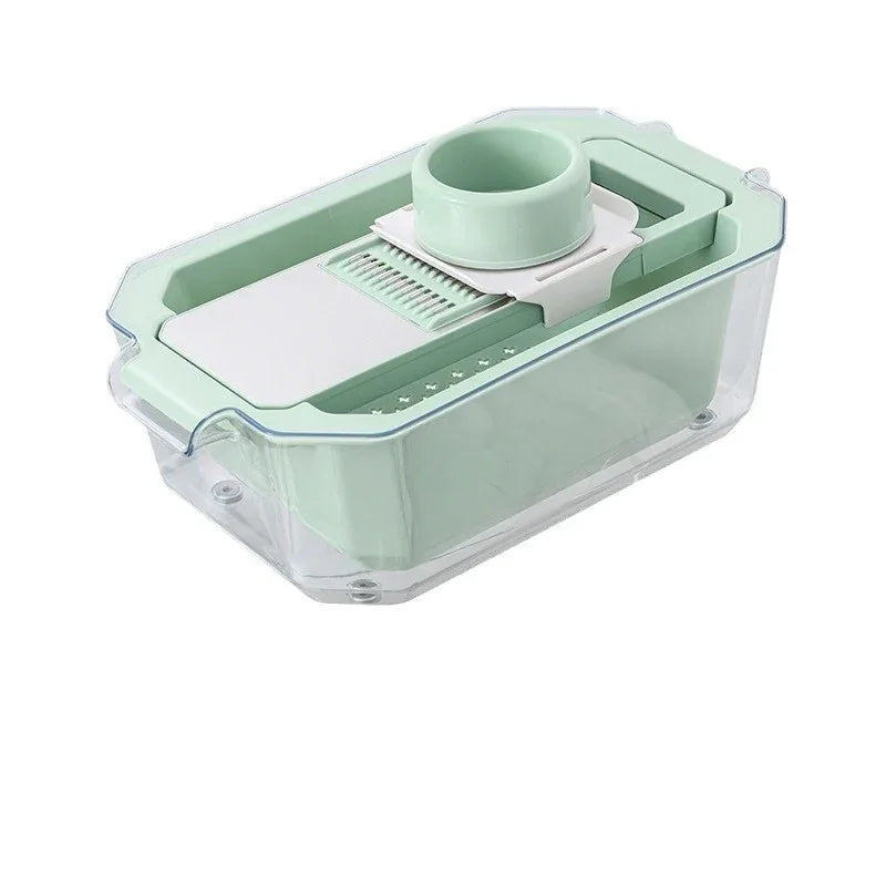Multifunctional Grater Stainless Steel Chopper Household Kitchen Gadget Vegetable And Fruit Slicer