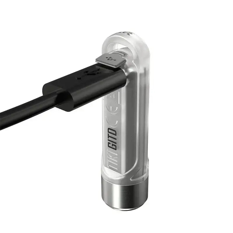 Nitecore TIKI GITD Blue Nyckelringslampa USB-C - 300lm