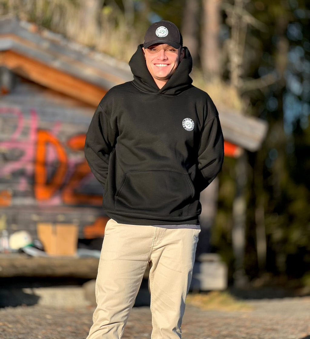 ArtByBearded 500GSM Hoodie - Premium Profilkläder med Tryck och Brodyr