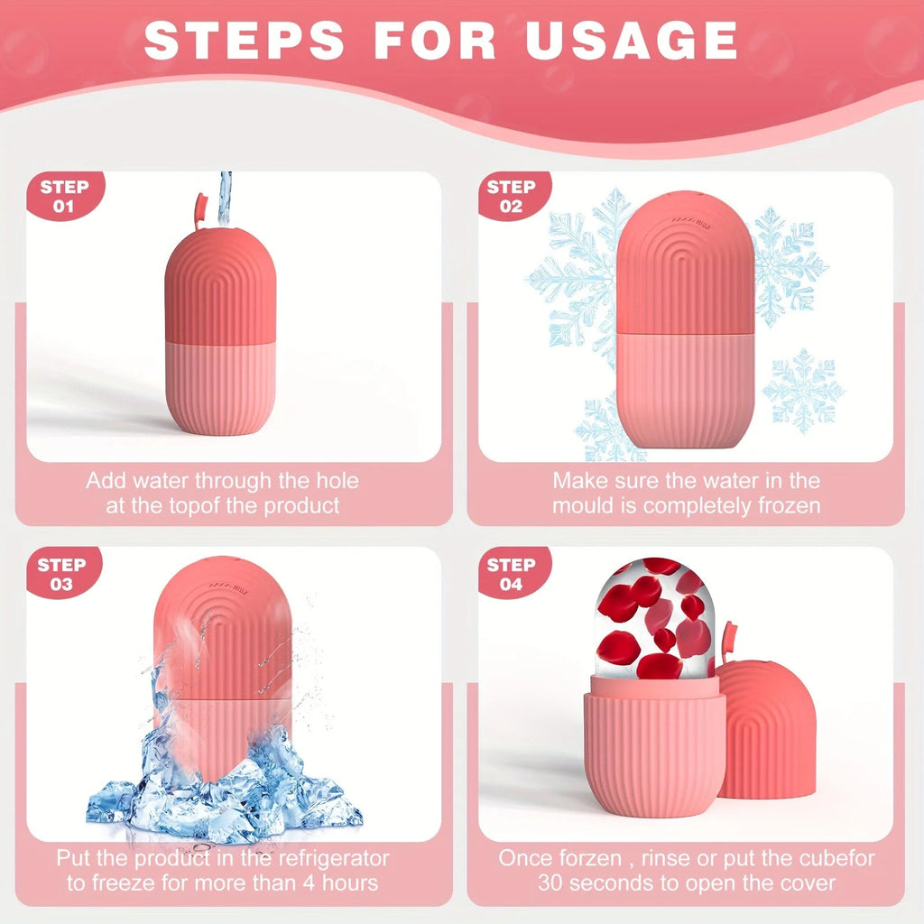 Silicone Facial Ice Roller