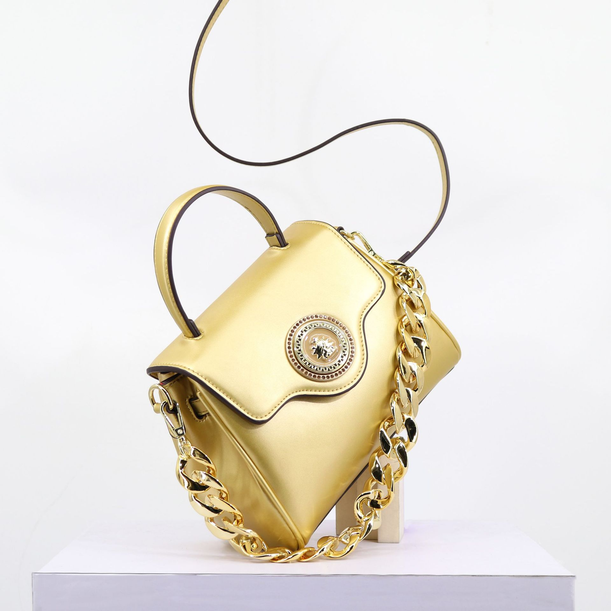 Mini Chain-Strap Shoulder Bag