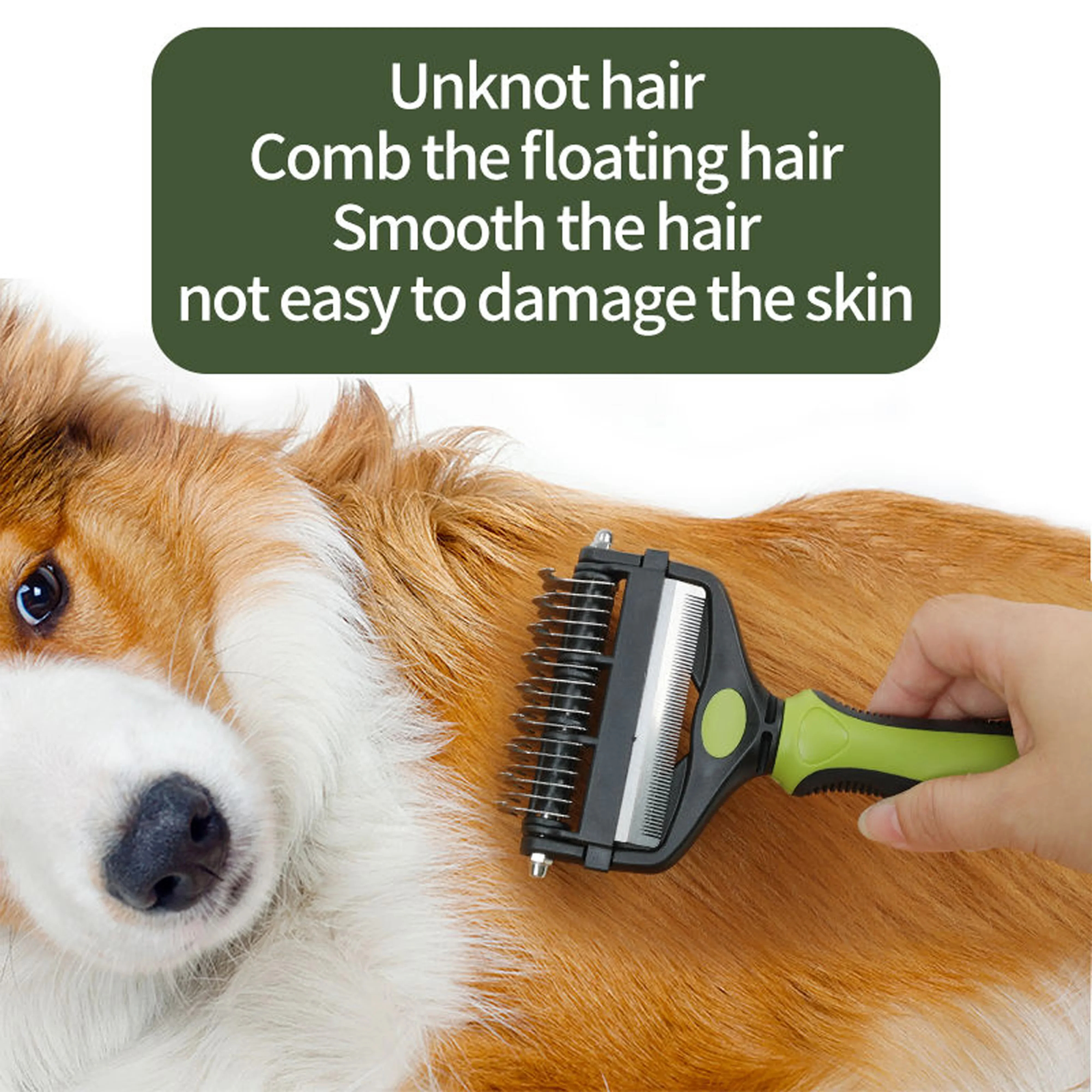 3 in 1 Pet Dematting Comb