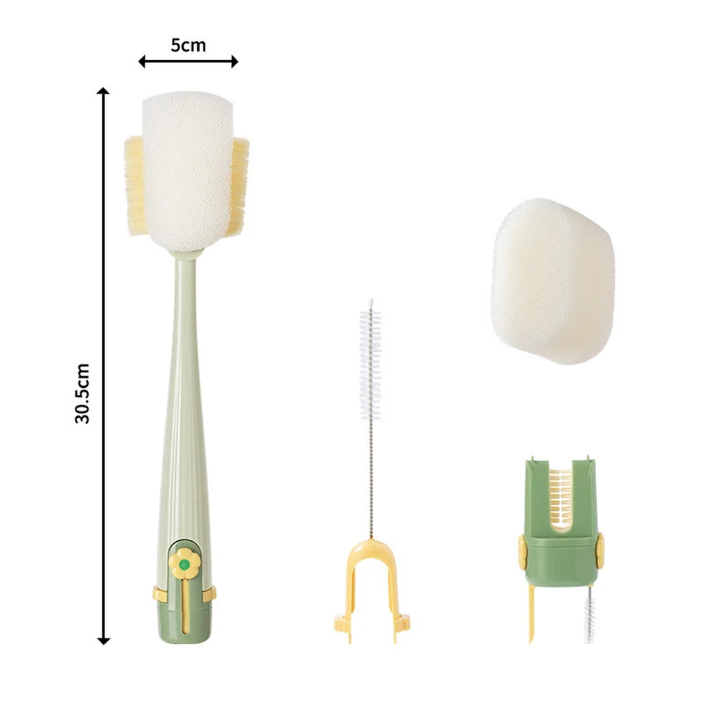 Five-in-One Bottle Cleaning Brush