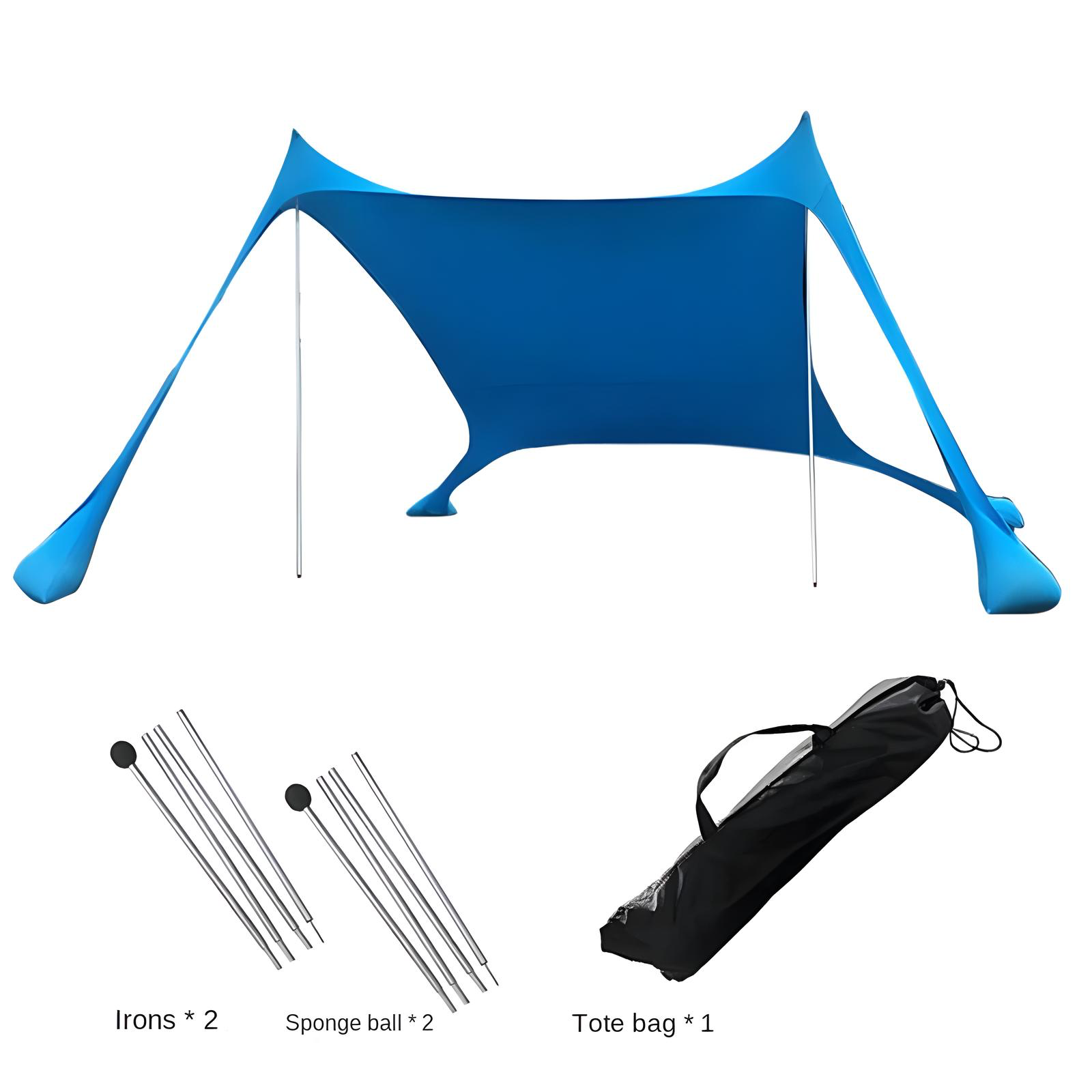 Beach Shade Canopy With Carry Bag