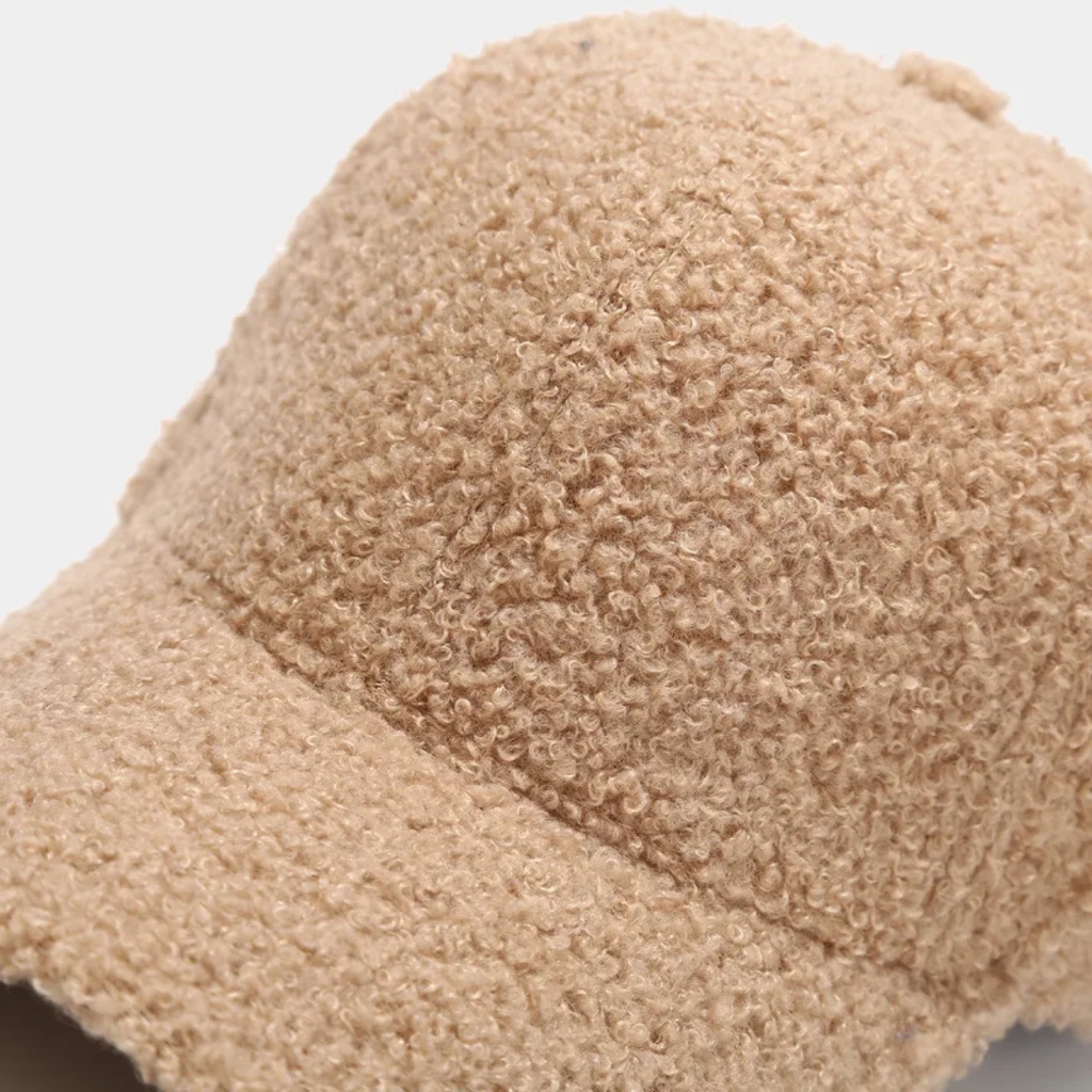 Teddy-Fleece Baseball Cap