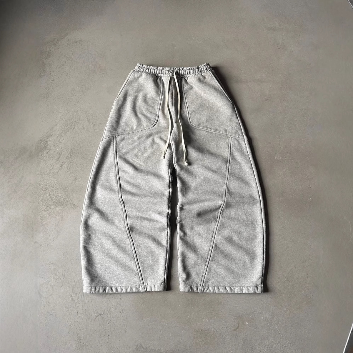 Relaxed Wide-Leg Sweatpants