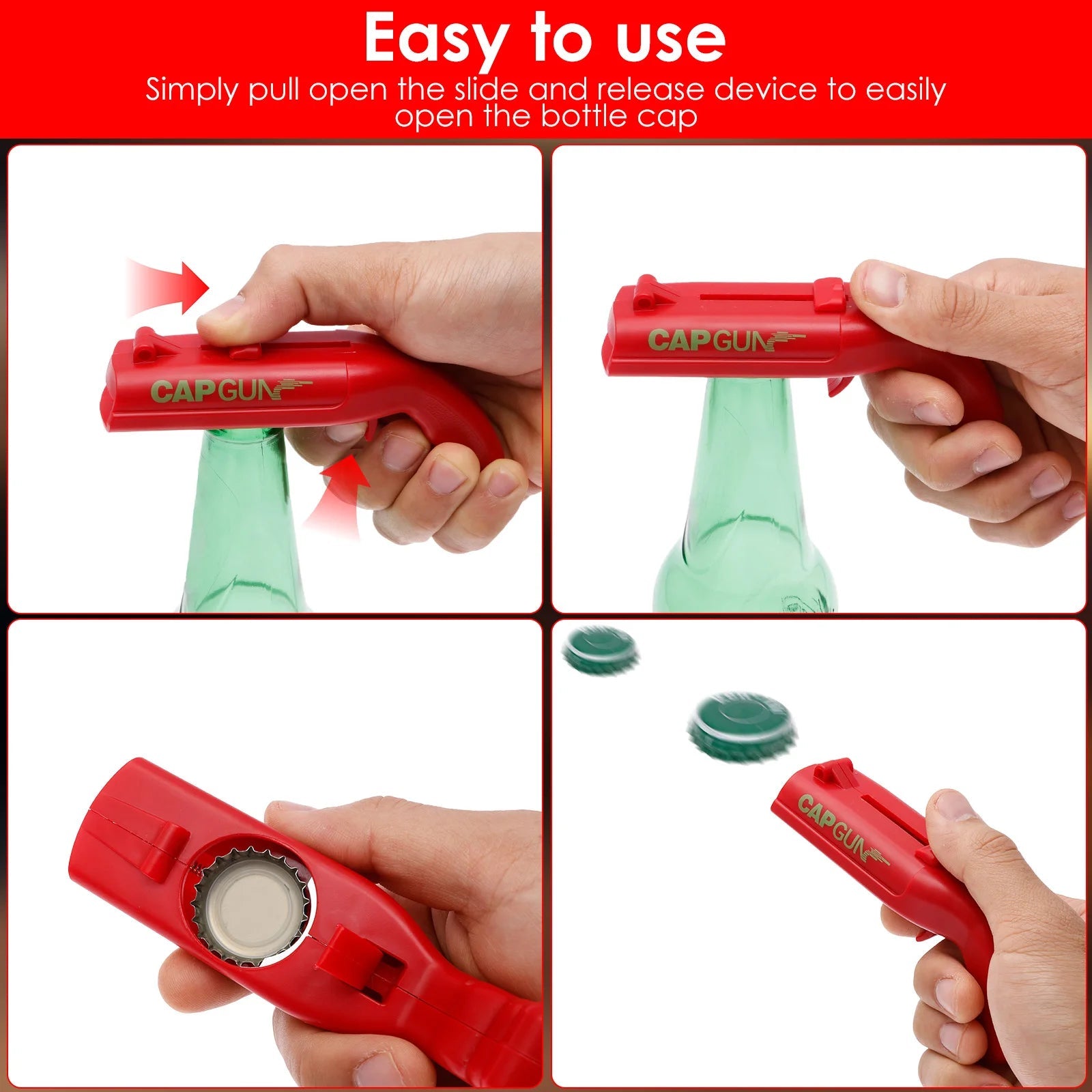 Cap Gun Bottle Opener