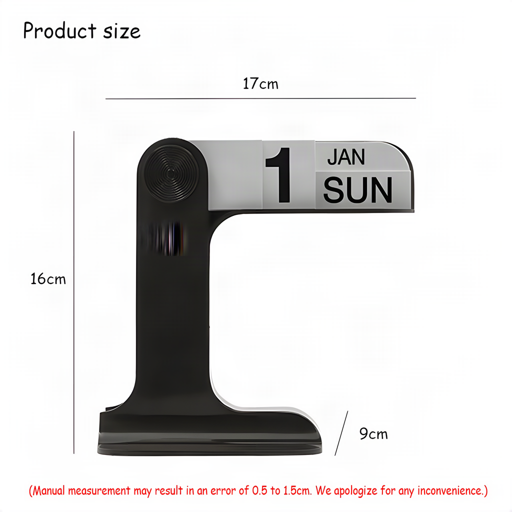 Minimalist Flip Desk Calendar