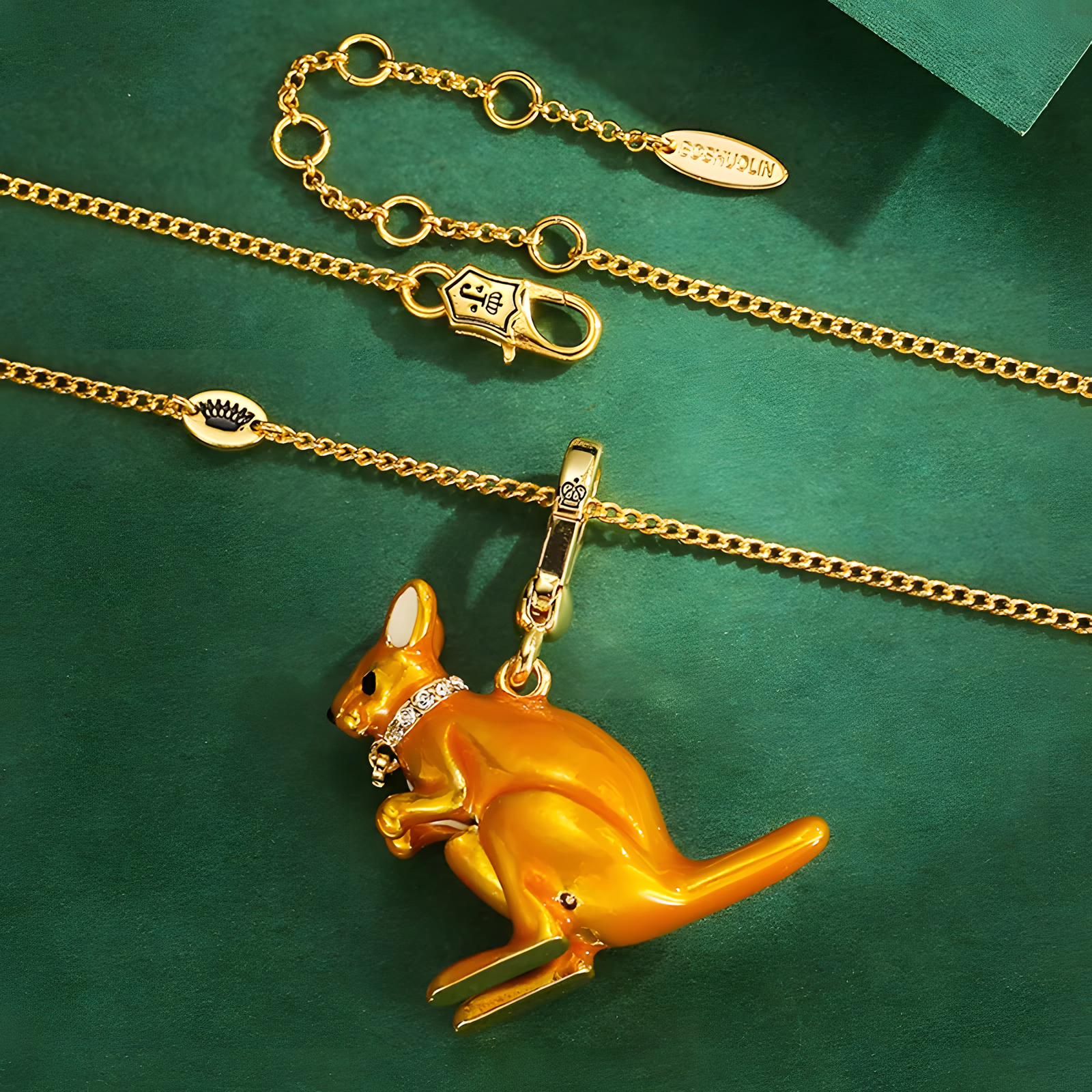 Openable Kangaroo Pendant