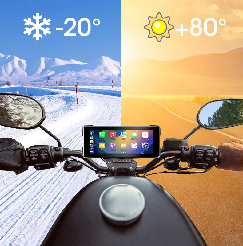 Motorraddisplay 7 Zoll