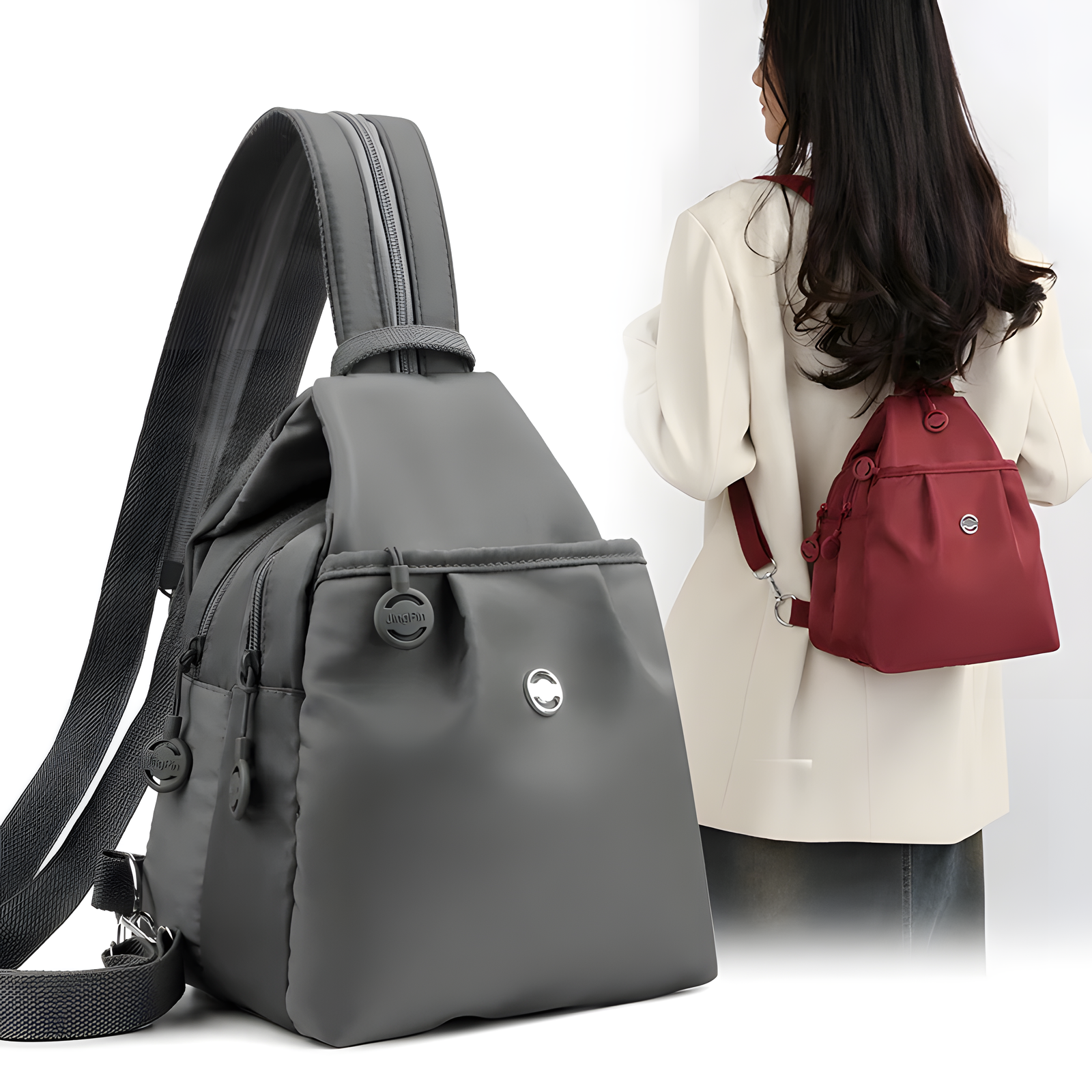 Small Anti-Theft Sling Backpack