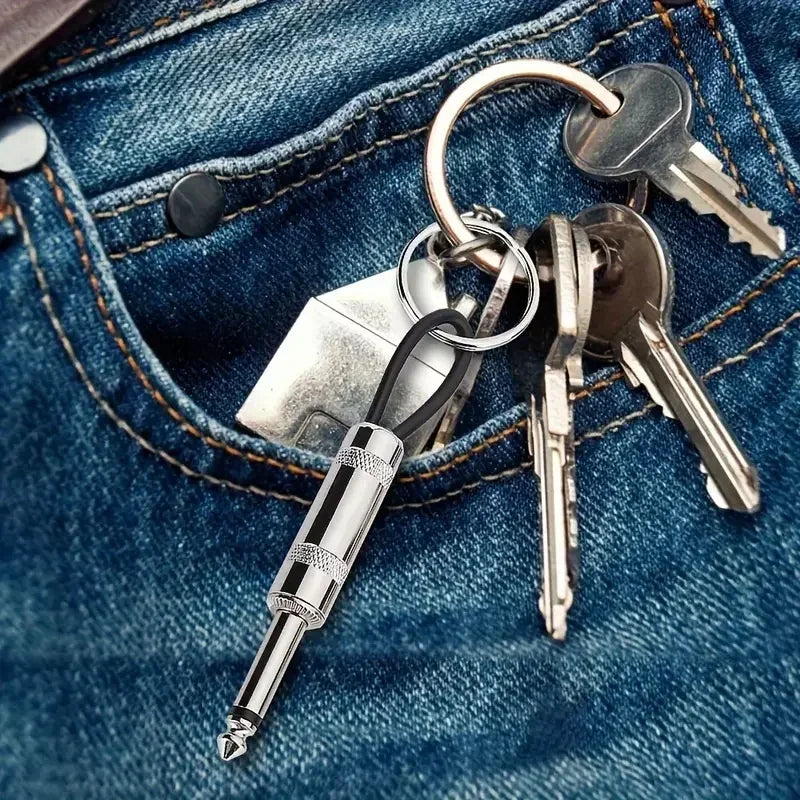 Wandmontierter Schlüsselhalter für Gitarrenstecker