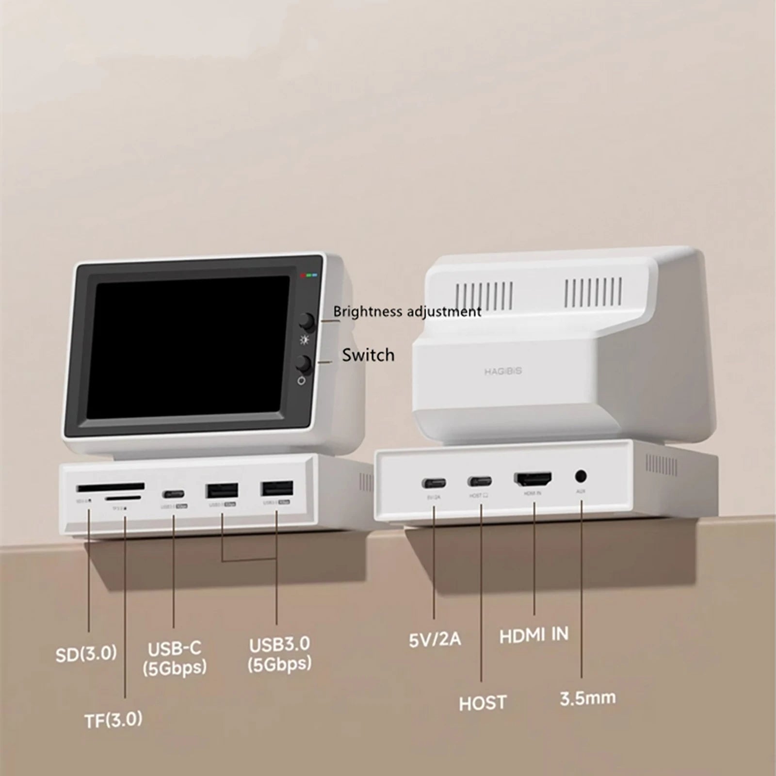 3,5-Zoll-Mini-Monitor