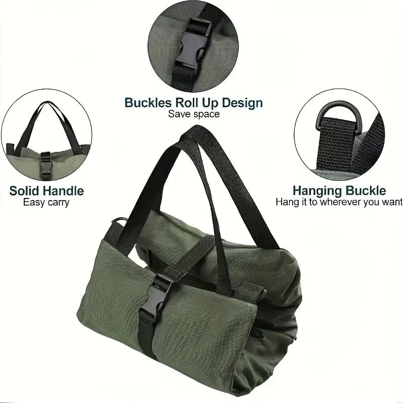 Multi-Purpose Tool Roll Bag Portable Oxford Repair Tool Bag Wrench Organizer Car First Aid Kit Wrap Roll Storage Bags