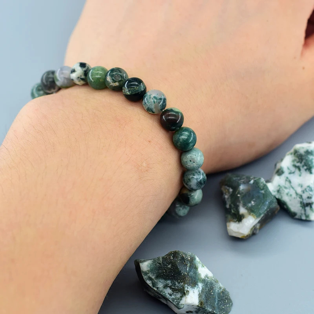 Natural Stone Bead Bracelet