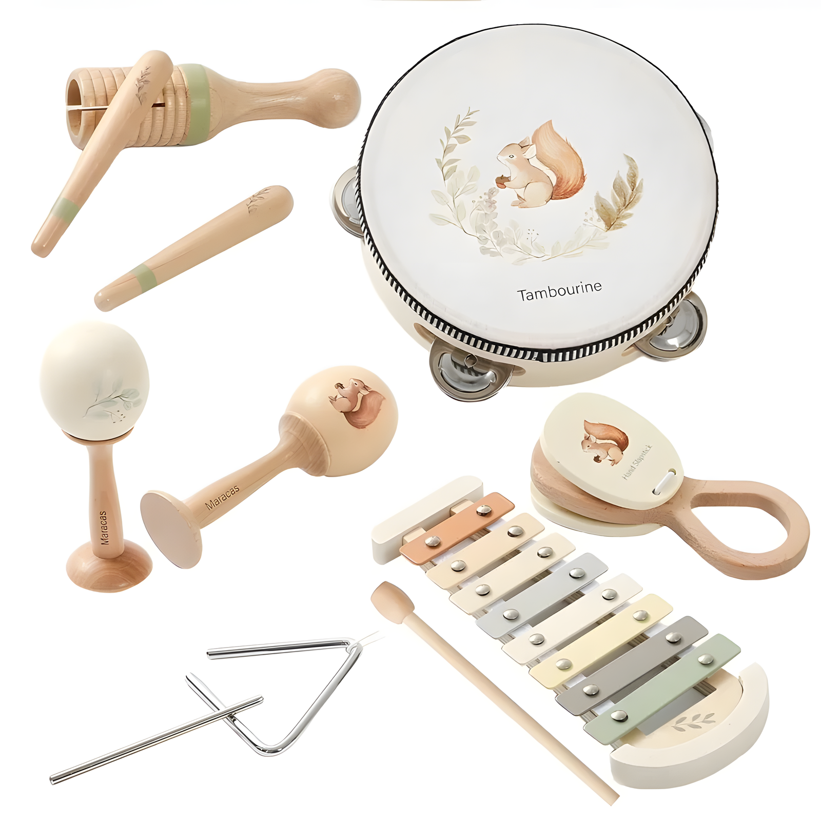 Wooden Children's Music Set