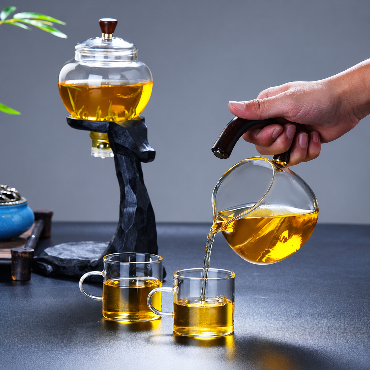 Magnetic Deer Glass Tea Brewer