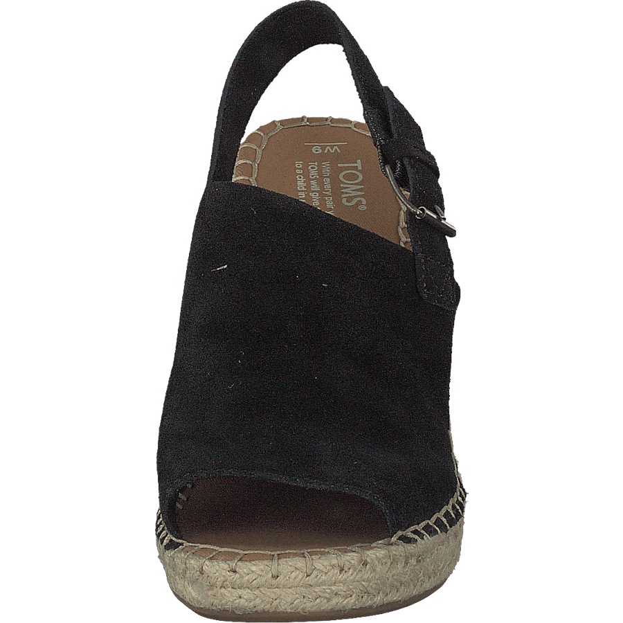 Monica Black Suede