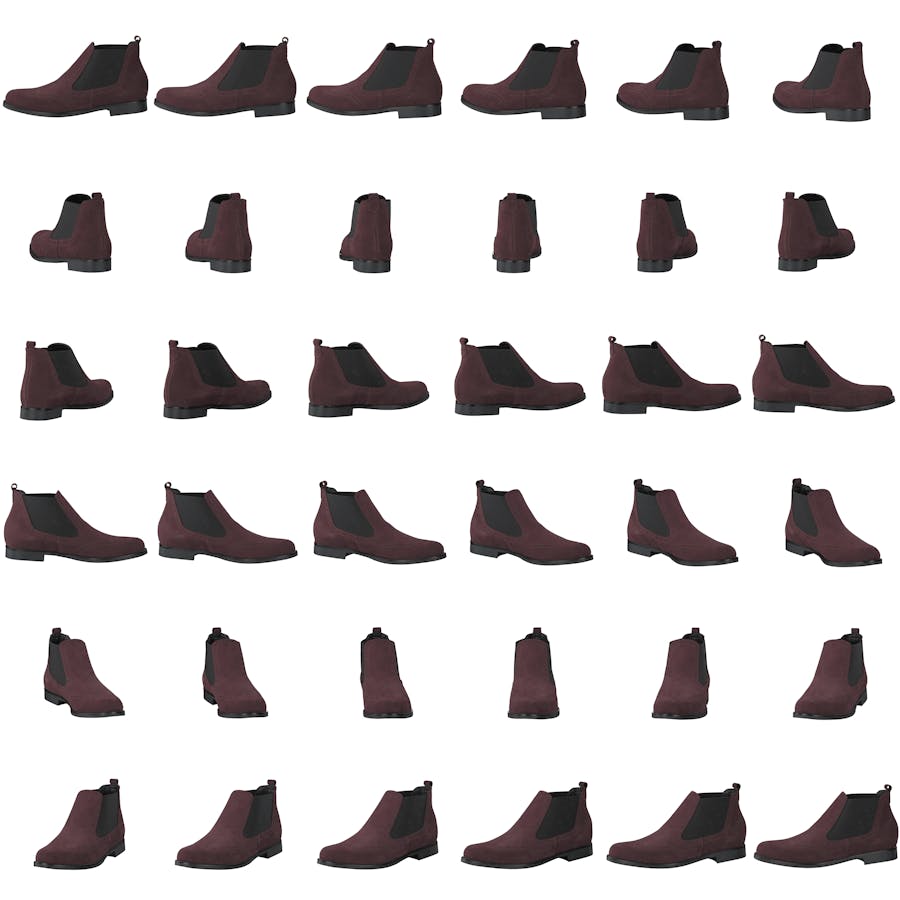 Aida Bootie Bordeaux