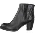 Luisa High Croco Black
