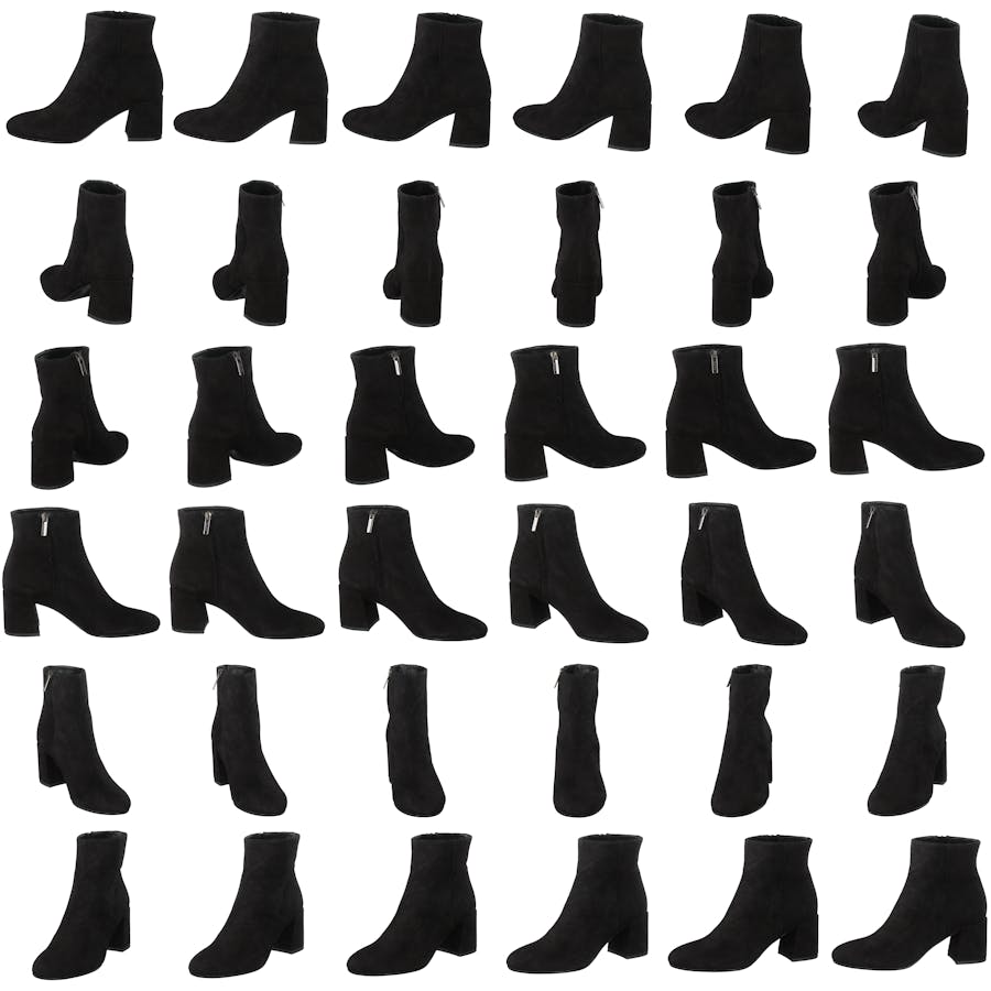 Classic Rounded Bootlet Amalfi Nero