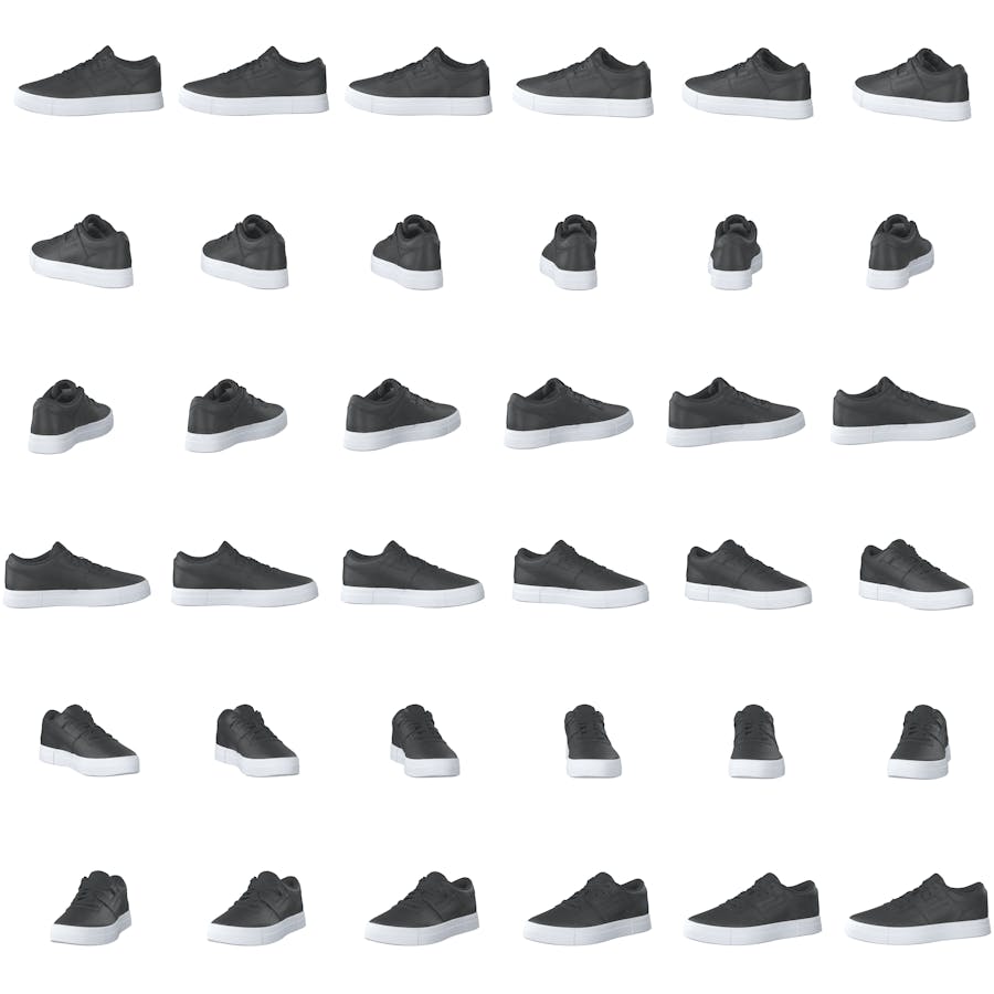 Workout Lo Fvs Basic Black/white/gre