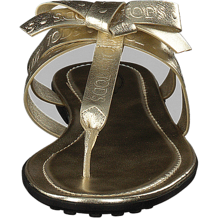 Gomma Bow Sandal Flan