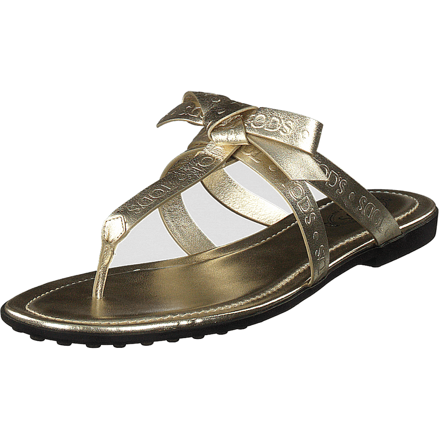 Gomma Bow Sandal Flan