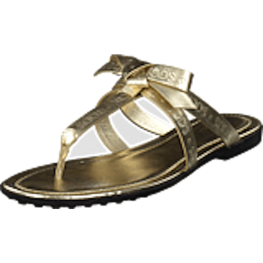 Gomma Bow Sandal Flan